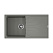 Кухонная мойка Omoikiri Yasugata 100-GR 50x100x21 Leningrad Grey