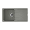 Кухонная мойка Omoikiri Yasugata 100-GR 50x100x21 Leningrad Grey