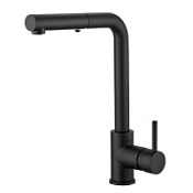 Смеситель Palazzani Idrotech 12535738 для кухонной мойки, черный матовый