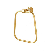 Полотенцедержатель Boheme Murano 10905-W-G белый/золото