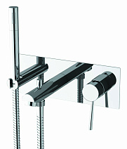 Смеситель Remer Minimal N04 для ванны с душем, хром