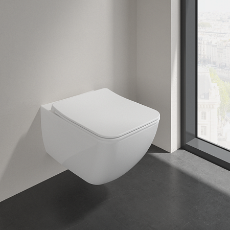 Унитаз подвесной Villeroy & Boch Venticello Plus 4611RL01 белый альпин