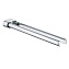 Полотенцедержатель двойной Keuco Elegance new 11620010000 хром - фото 1