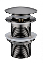 Донный клапан Boheme 612-GM для раковины, оружейная сталь Донный клапан Boheme 612-GM для раковины, оружейная сталь