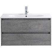 Тумба под раковину BelBagno Kraft KRAFT-900-2C-SO-CG 90 cemento grigio