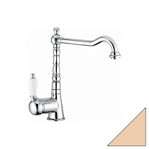 Смеситель Emmevi Laguna 40517BEJG для кухонной мойки, бежевый гранит