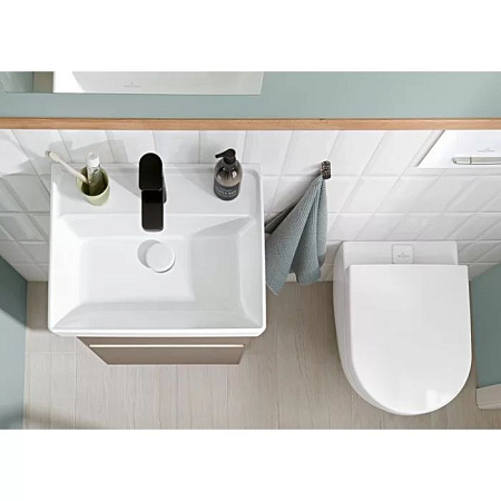 Унитаз подвесной Villeroy & Boch Subway 2.0 Plus 5614A1R1 альпийский белый CeramicPlus