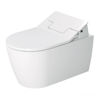 Унитаз подвесной Duravit ME by Starck 2528590000 с функцией биде и системой микролифт, белый