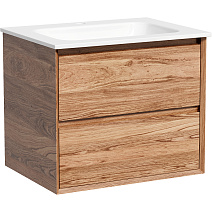 Тумба с раковиной Sancos Marmi 2.0 60 MR2.060ECH дуб чарльстон/белый Тумба с раковиной Sancos Marmi 2.0 60 MR2.060ECH дуб чарльстон/белый