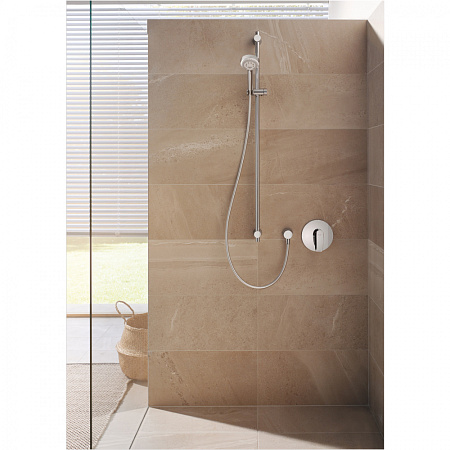 Смеситель Kludi Pure&Solid 346550575 для душа (внешняя часть), хром