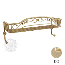 Полка-решетка Migliore Complementi 22048 с двумя крючками