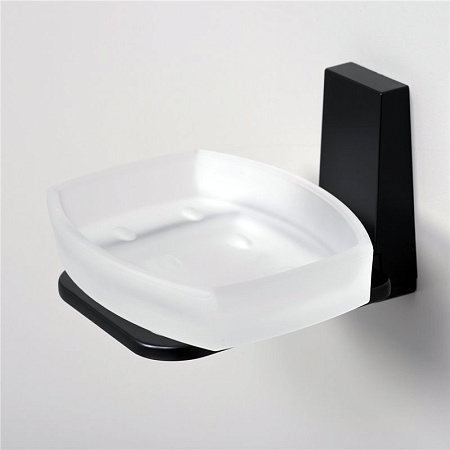 Мыльница WasserKRAFT Abens K-3229 черный матовый