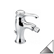 Смеситель Emmevi Tiffany 6004BC для биде, белый/хром