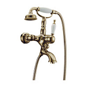 Смеситель Boheme Medici Ripresa 303 для ванны с душевым гарнитуром, бронза