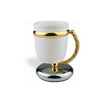 Стакан Stil Haus Giunone G718(02) хром/золото