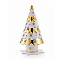 Сувенир ёлочка Migliore Christmas 29701 белый, декор золото - фото 2