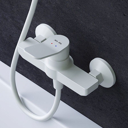 Смеситель Am.Pm X-JOY F85A20033 для душа белый