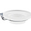 Мыльница WasserKRAFT Kammel K-8329 хром/матовое стекло - фото 1