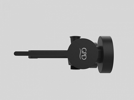 Смеситель GPD Gildo MBB165-S для ванны с душем черный