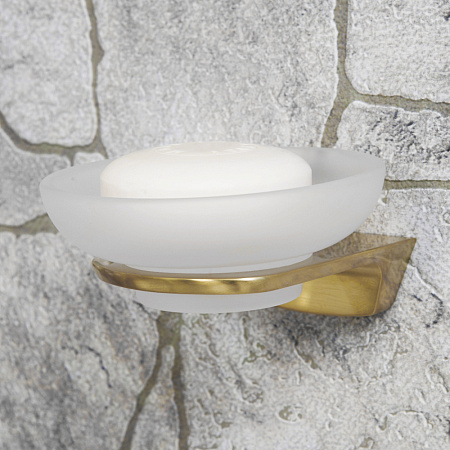 Мыльница WasserKRAFT Aisch K-5929 матовое золото