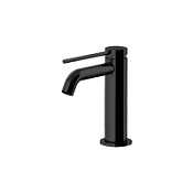 Смеситель Gattoni Circle Two 9142/91NO для раковины, черный матовый Смеситель Gattoni Circle Two 9142/91NO для раковины, черный матовый