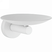 Мыльница Boheme Uno 10973-MW подвесная, белый матовый Мыльница Boheme Uno 10973-MW подвесная, белый матовый