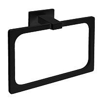 Полотенцедержатель-кольцо Colombo Look B1631.NM черный матовый