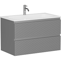 Тумба под раковину Sancos Folk 80 FL80ES ergraut soft