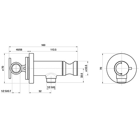 Гигиенический душ со смесителем Bossini Paloma Flat E37015B.030 хром