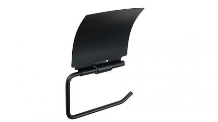 Бумагодержатель с крышкой Fixsen Trend FX-97810 черный