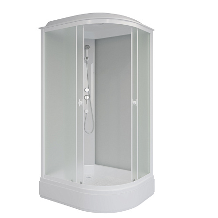Душевая кабина Niagara Promo P90/70/26L/MT 90x70x215 матовый/белый