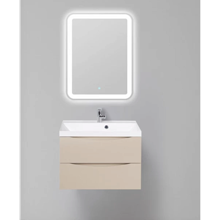 Тумба с раковиной BelBagno Marino MARINO-700-2C-SO-CO-P 70 crema opaco