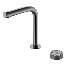 Смеситель Boheme Tech 158-GM для раковины, автоматический, оружейная сталь