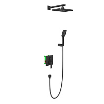 Душевой комплект Timo Torne SX-4319/03SM черный Душевой комплект Timo Torne SX-4319/03SM черный