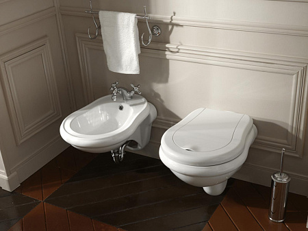 Унитаз подвесной Kerasan Retro 101501 белый