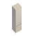 Шкаф-пенал Kerama Marazzi Cubo CUB.165Lh\LIM 35 левый, лимо матовый