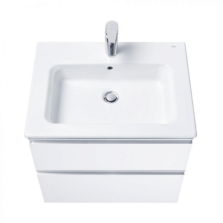 Тумба с раковиной Roca The Gap A857397806 60 белый глянец