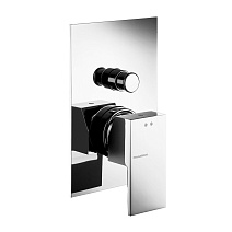 Смеситель Palazzani Qadra 58102110 для ванны с душем(внешняя часть), хром