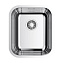 Кухонная мойка Omoikiri Omi 38-U/I-IN 37.4x43.4x18 нержавеющая сталь