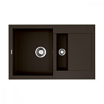 Кухонная мойка Omoikiri Sakaime 78-2-DC 78х50 тёмный шоколад