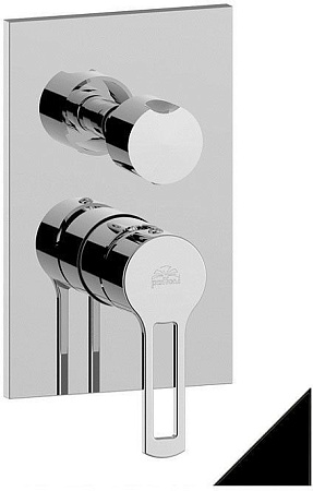 Смеситель Paffoni Ringo RIN019NO/M для душа, черный матовый