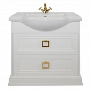 Тумба под раковину Tessoro Foster TS-F9080-C-W 80 белый