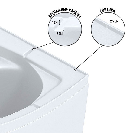 Душевая кабина Niagara Eco E90/40/TN/BK 90x90x195 стекло тонированное/профиль серебро