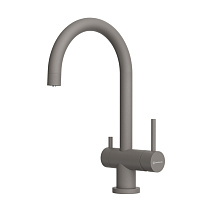 Смеситель Omoikiri Yamada-P-GR 4974261 для кухонной мойки, leningrad grey