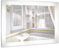 Зеркало Relisan Linda Гл000024334 100x70 с LED подсветкой и сенсорным выключателем