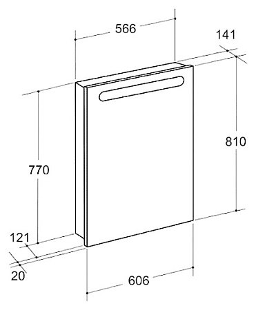 Мебель для ванной Roca Victoria Nord ZRU9000027 60 венге