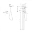 Гигиенический душ со смесителем ABBER Emotion AF8825 хром - фото 3