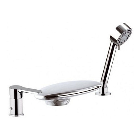 Смеситель Remer Winner W07UF на борт ванны, хром