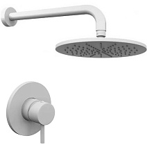 Душевой комплект Paffoni Light KITLIG011BO белый матовый