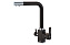 Смеситель Zorg Steel Hammer SH 805 BLACK CR для кухонной мойки/для фильтра, черный металл/хром